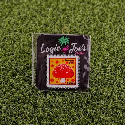 Mushroom Stamp 08/2025 Ball Marker