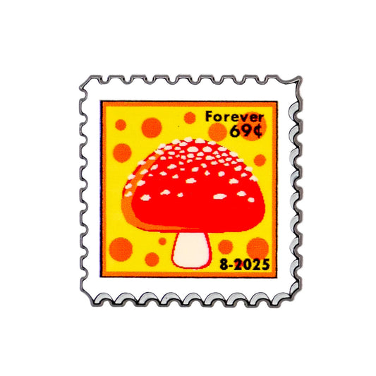Mushroom Stamp 08/2025 Ball Marker
