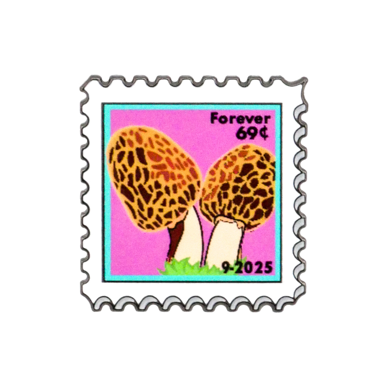 09-2025 Mushroom Stamp Ball Marker
