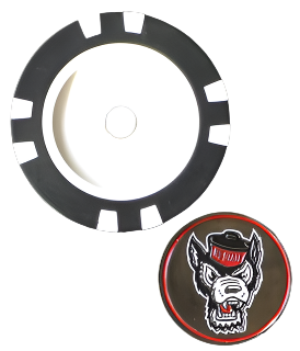 Officially Licensed NC State Wolfpack Poker Chip Ball Marker