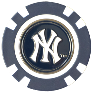 Officially Licensed New York Yankees Poker Chip Ball Marker