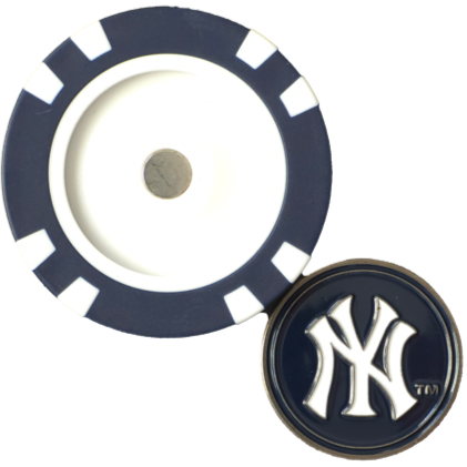 Officially Licensed New York Yankees Poker Chip Ball Marker