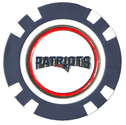 Officially Licensed New England Patriots Poker Chip Ball Marker