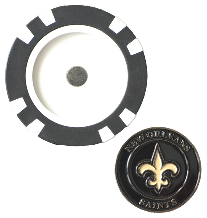 Officially Licensed New Orleans Saints Poker Chip Ball Marker