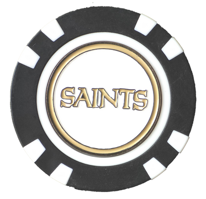 Officially Licensed New Orleans Saints Poker Chip Ball Marker