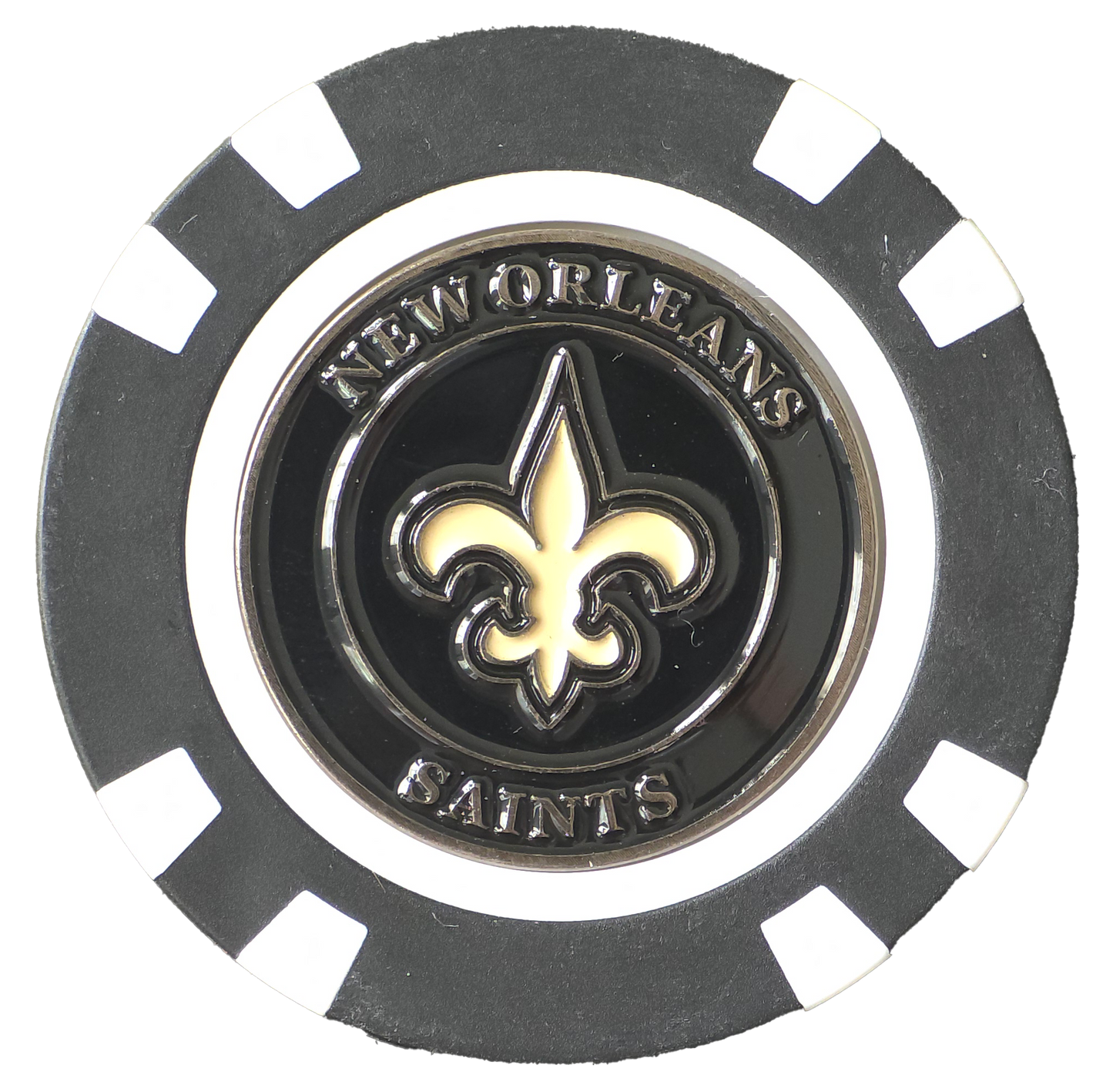 Officially Licensed New Orleans Saints Poker Chip Ball Marker