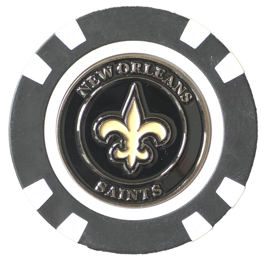 Officially Licensed New Orleans Saints Poker Chip Ball Marker