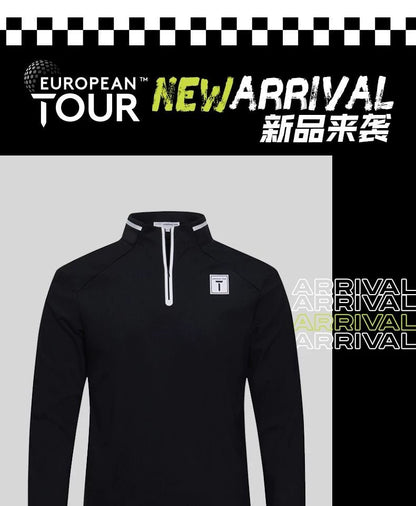 European Tour Long Sleeves T-shirt Base Clothing Golf Clothing