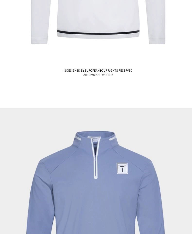 European Tour Long Sleeves T-shirt Base Clothing Golf Clothing