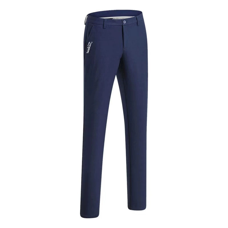 Autumn and Winter Pants Fleece-lined Warm Men's Clothing Golf