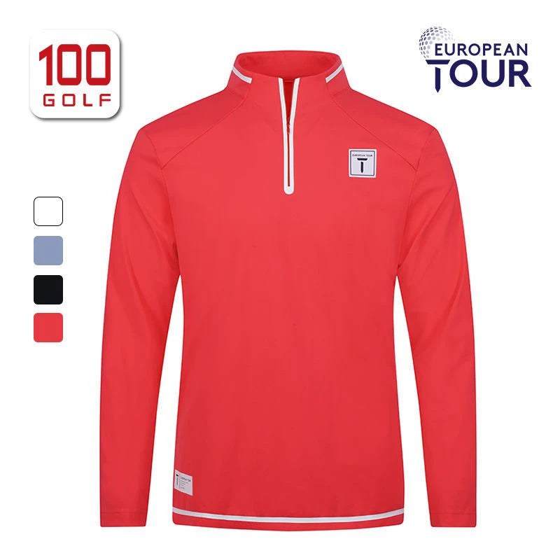 European Tour Long Sleeves T-shirt Base Clothing Golf Clothing