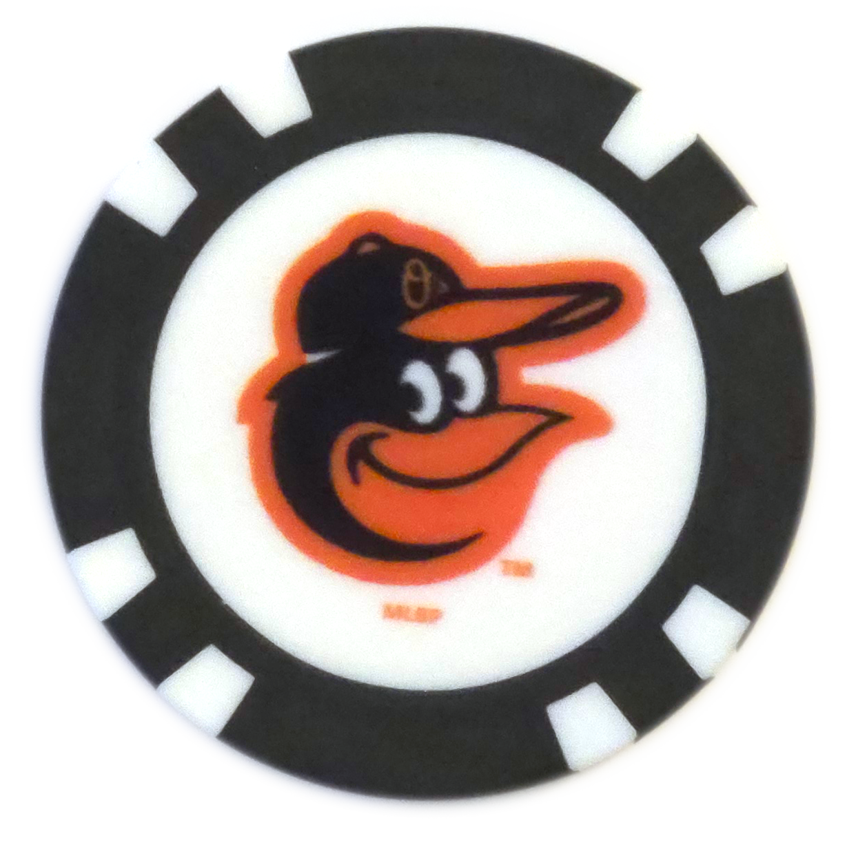 Officially Licensed Baltimore Orioles Poker Chip Ball Marker