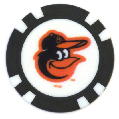 Officially Licensed Baltimore Orioles Poker Chip Ball Marker