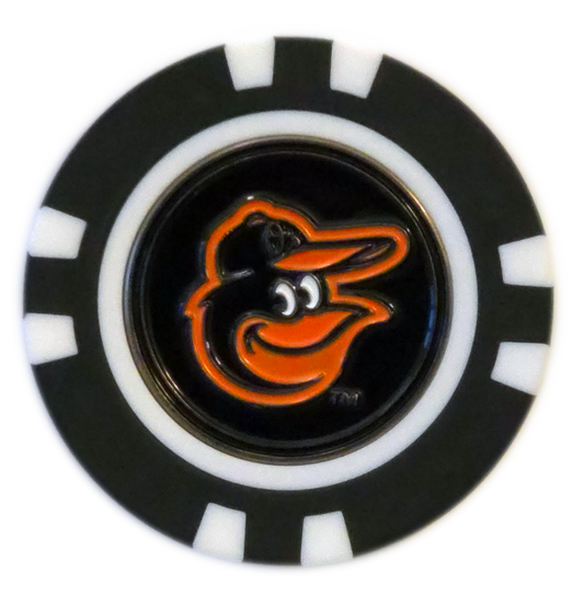 Officially Licensed Baltimore Orioles Poker Chip Ball Marker