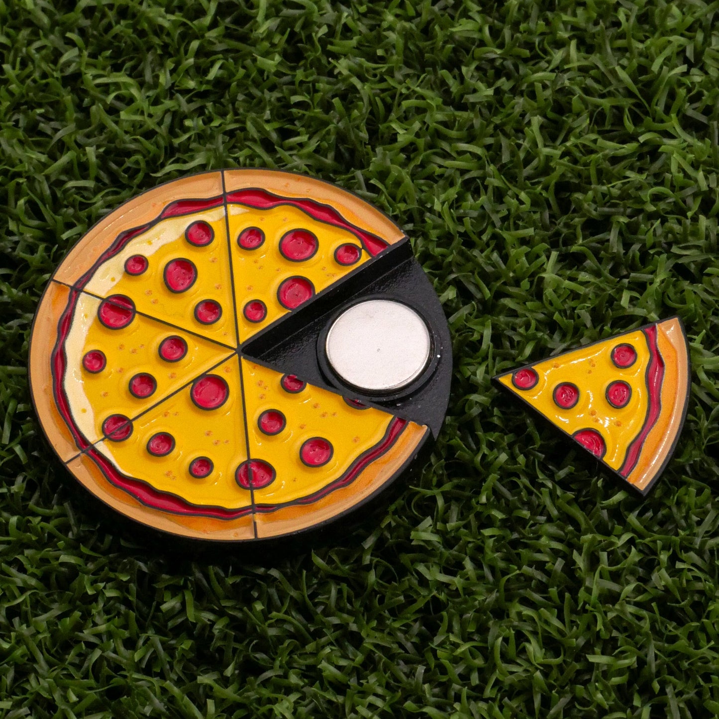 Pepperoni Pizza "Slice" Premium Ball Marker