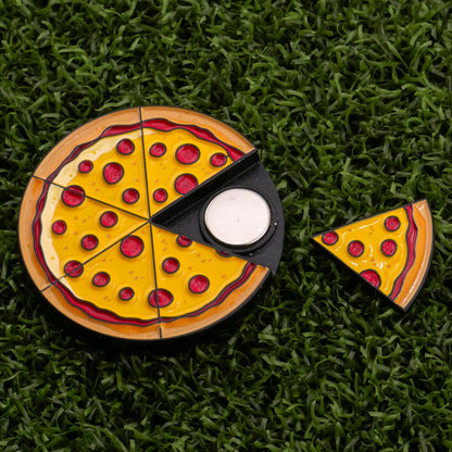 Pepperoni Pizza "Slice" Premium Ball Marker