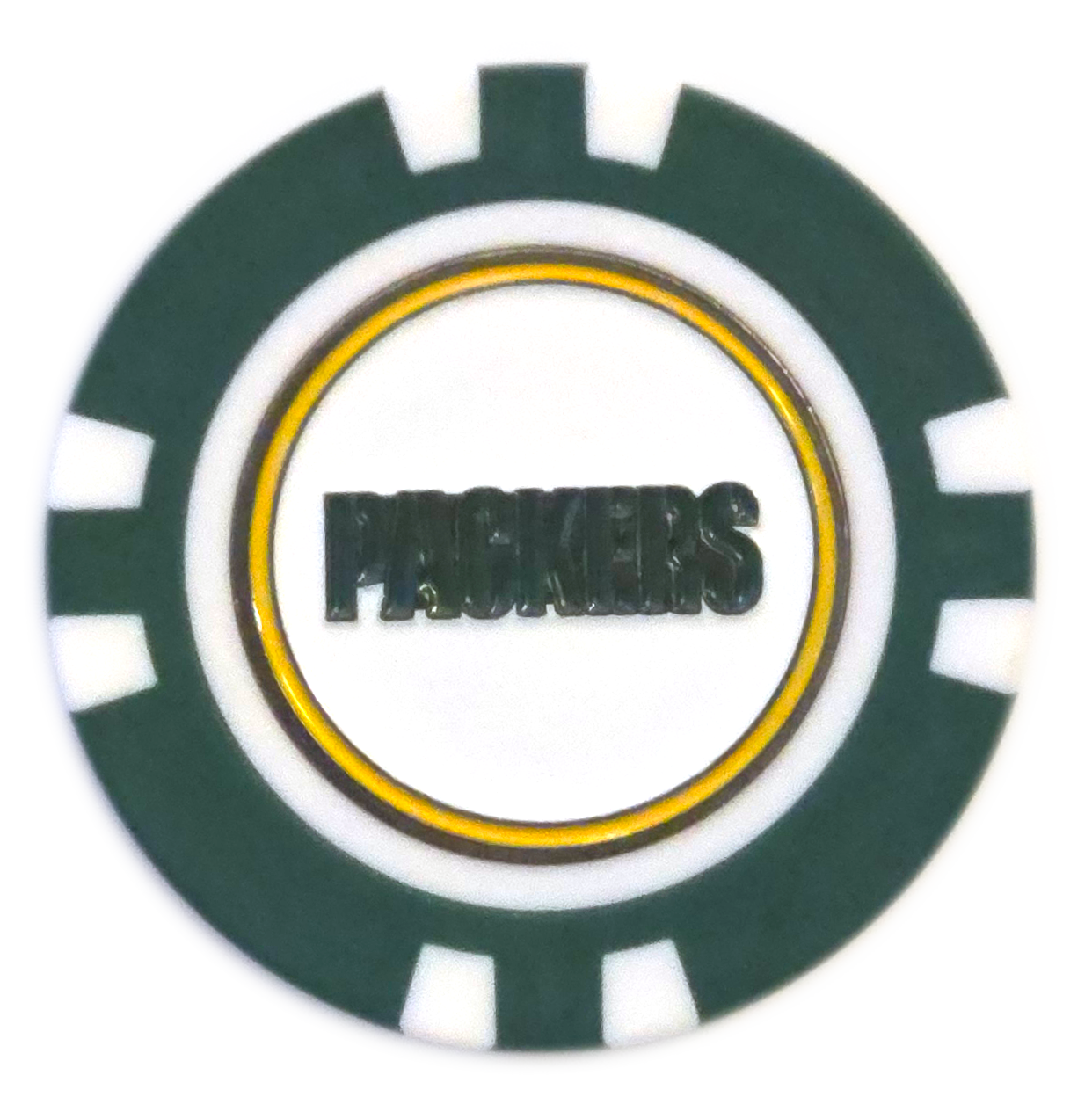 Officially Licensed Green Bay Packers Poker Chip Ball Marker