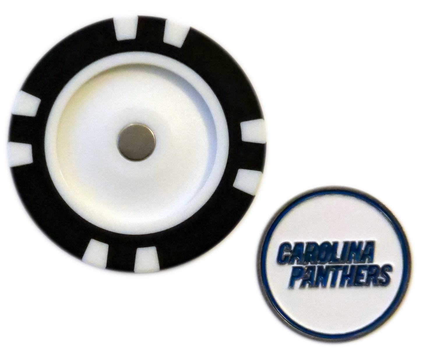 Officially Licensed Carolina Panthers Poker Chip Ball Marker