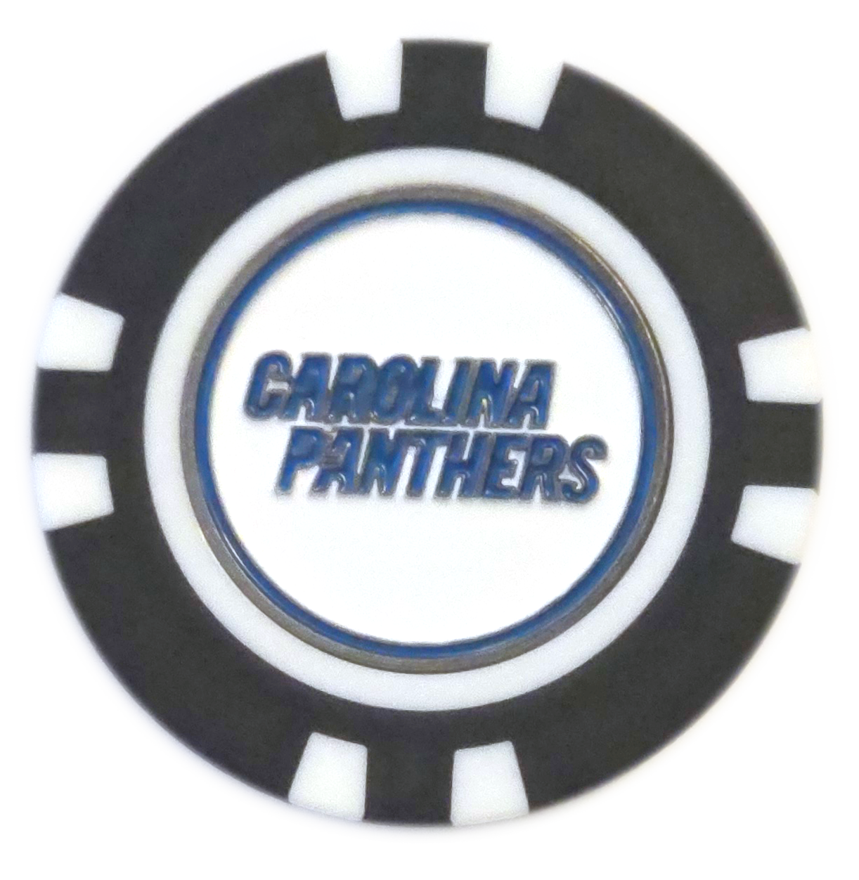 Officially Licensed Carolina Panthers Poker Chip Ball Marker