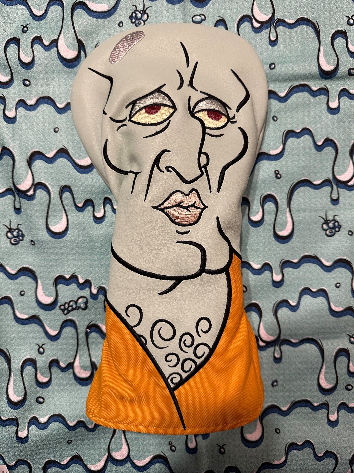 Handsome Squidward Driver Headcover