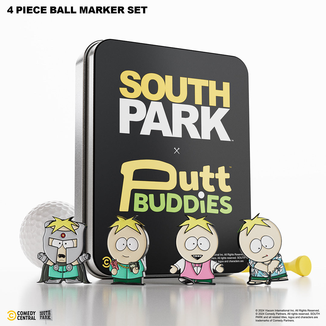 Butters - 4 Piece Ball Marker Set with Hat Clip