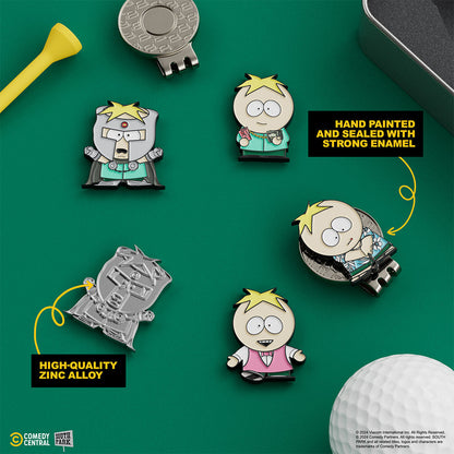 Butters - 4 Piece Ball Marker Set with Hat Clip