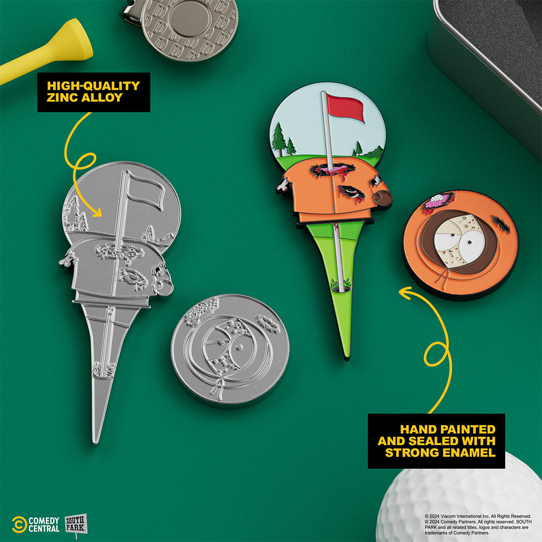 Dead Kenny Divot Tool with Removable Head Ball Marker