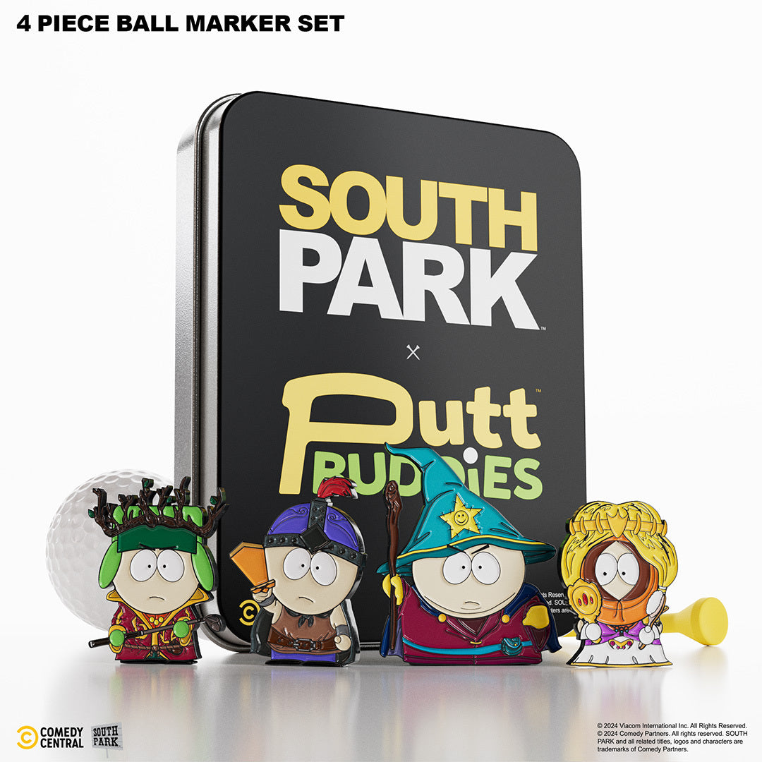 Stick of Truth - 4 Piece Ball Marker Set with Hat Clip