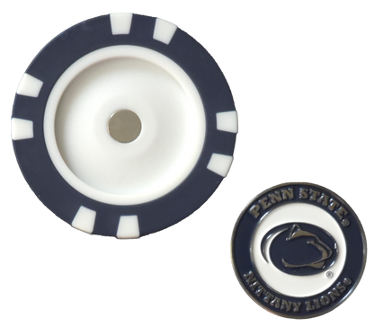 Officially Licensed Penn State Nittany Lions Poker Chip Ball Marker