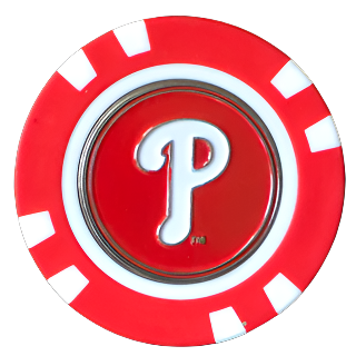 Officially Licensed Philadelphia Phillies Poker Chip Ball Marker