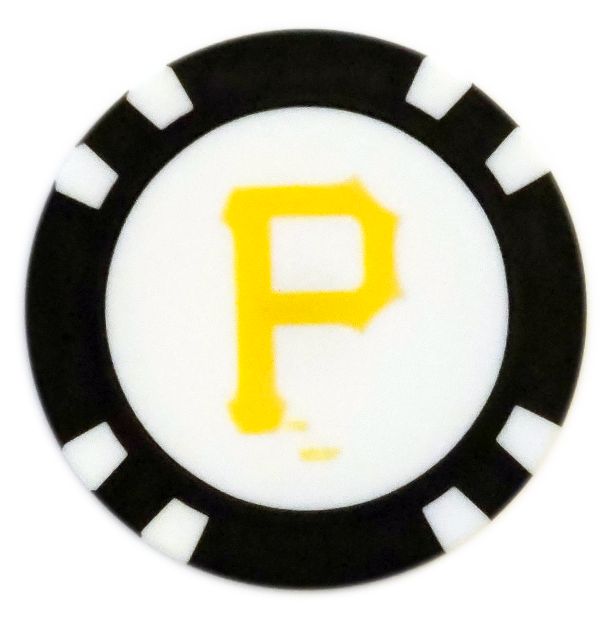 Officially Licensed Pittsburgh Pirates Poker Chip Ball Marker