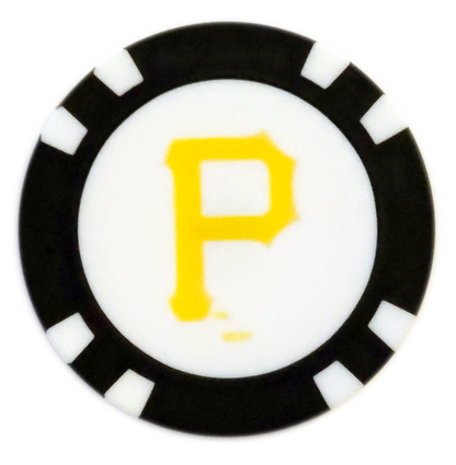 Officially Licensed Pittsburgh Pirates Poker Chip Ball Marker