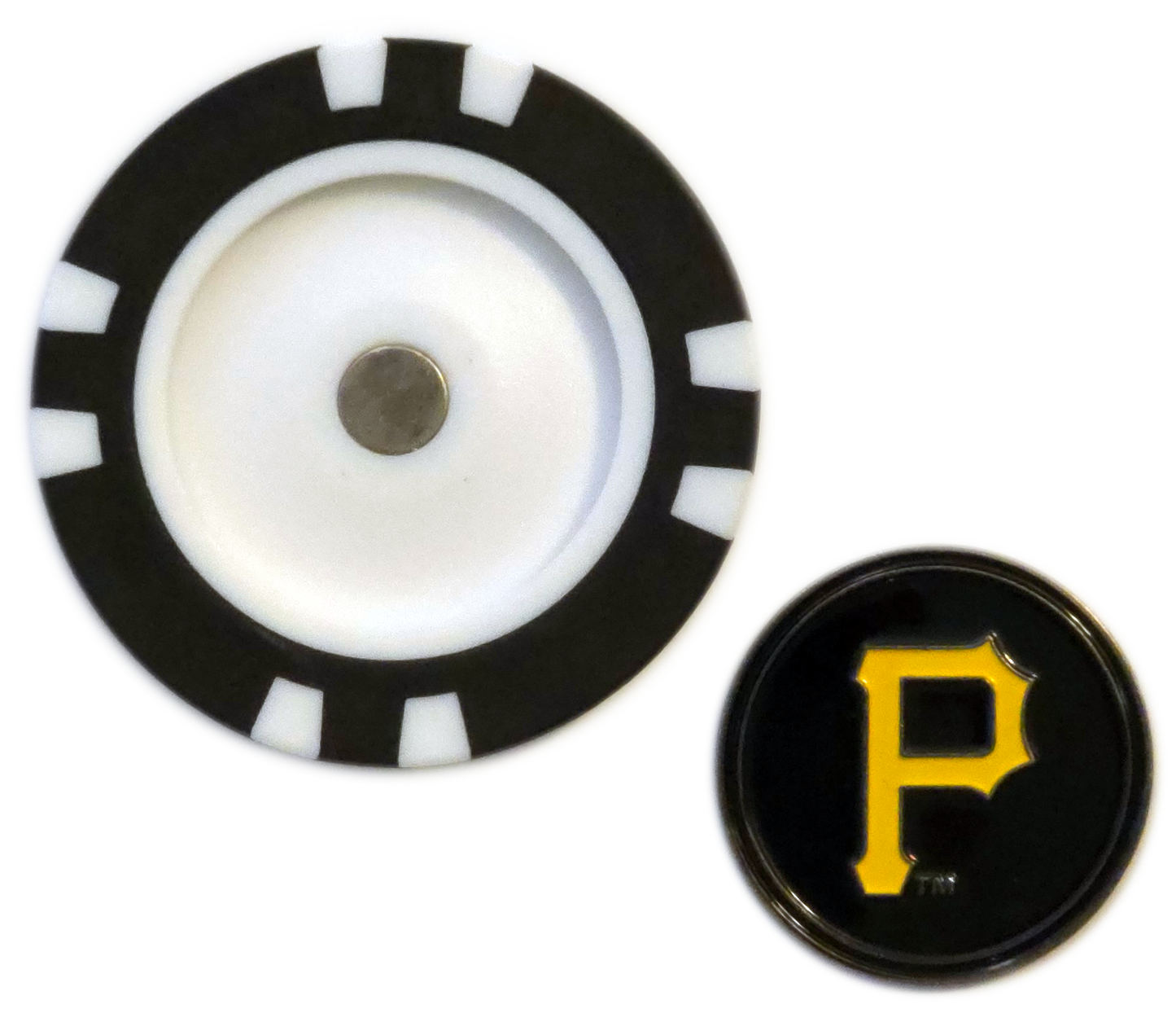 Officially Licensed Pittsburgh Pirates Poker Chip Ball Marker