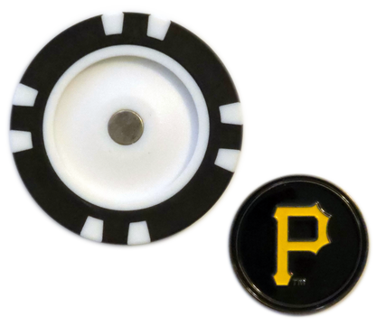 Officially Licensed Pittsburgh Pirates Poker Chip Ball Marker