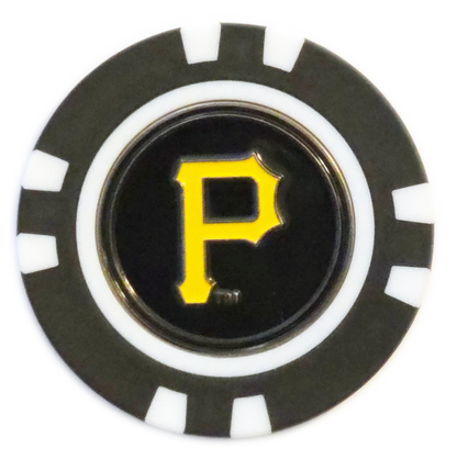 Officially Licensed Pittsburgh Pirates Poker Chip Ball Marker