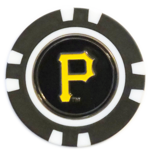 Officially Licensed Pittsburgh Pirates Poker Chip Ball Marker