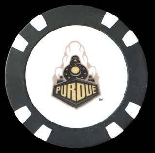 Officially Licensed Purdue Boilermakers Poker Chip Ball Marker