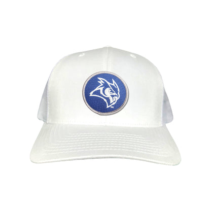 Rice Owls / Owl Head Circle Patch / Curved Bill Mesh Snap Back / 167 / Rice002 / MM