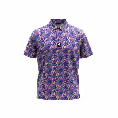 Men's Purple Haze Golf Polo | Moisture-Wicking Performance Stretch Golf Shirt