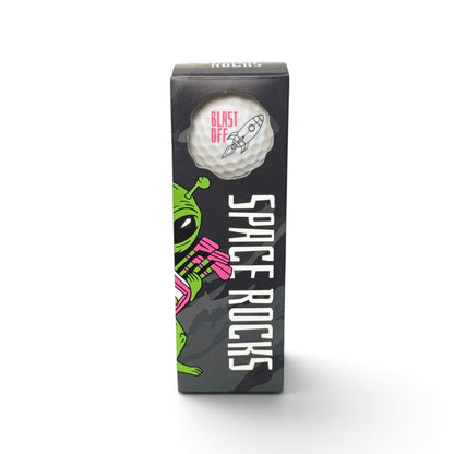 Space Rocks Distance Series Golf Balls | 2-Piece Surlyn Golf Balls | 12-Pack