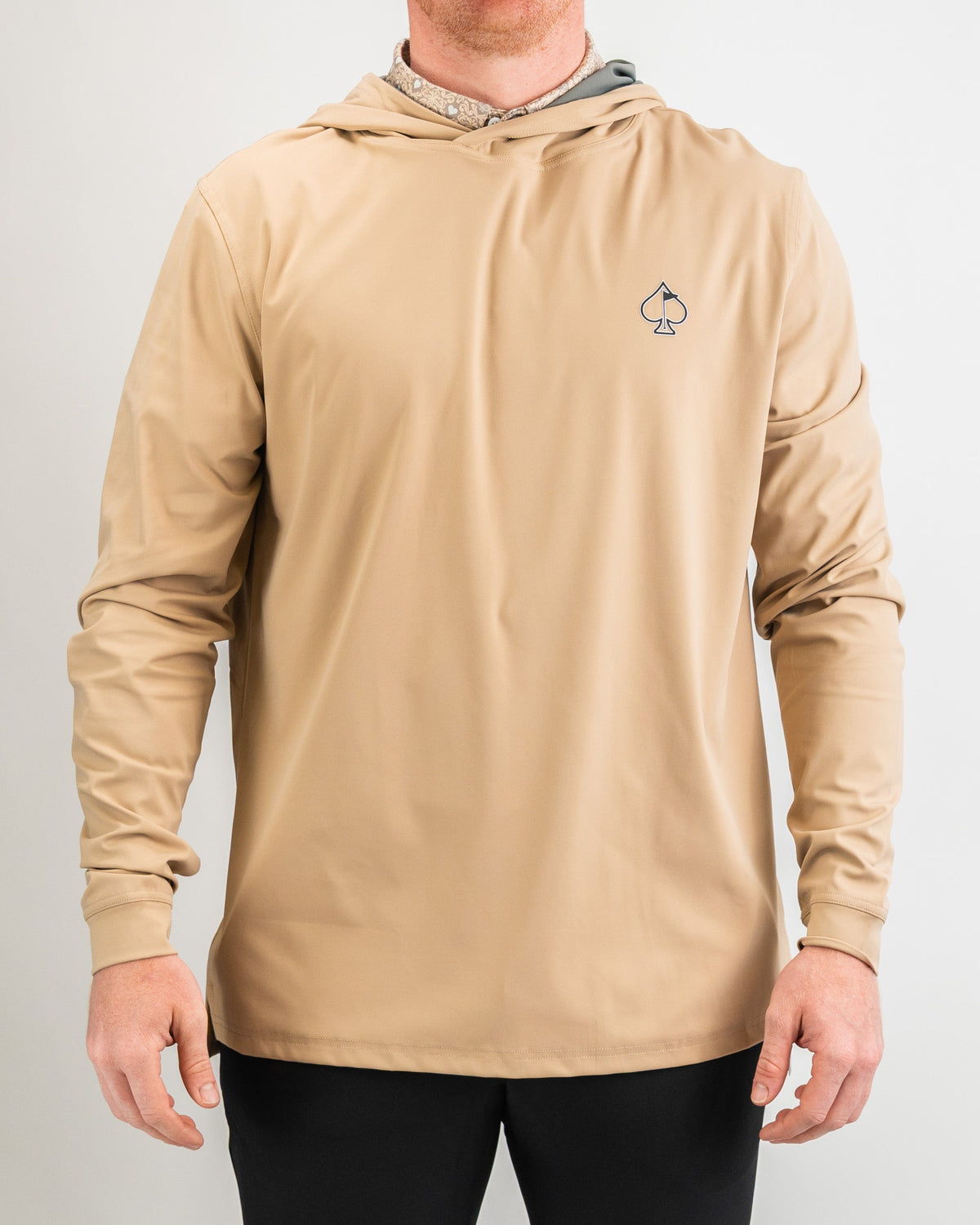 Performance Golf Hoodie - Sand