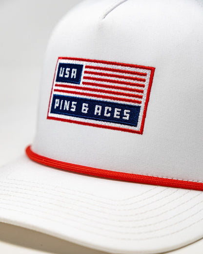 Perforated Rope Hat - USA