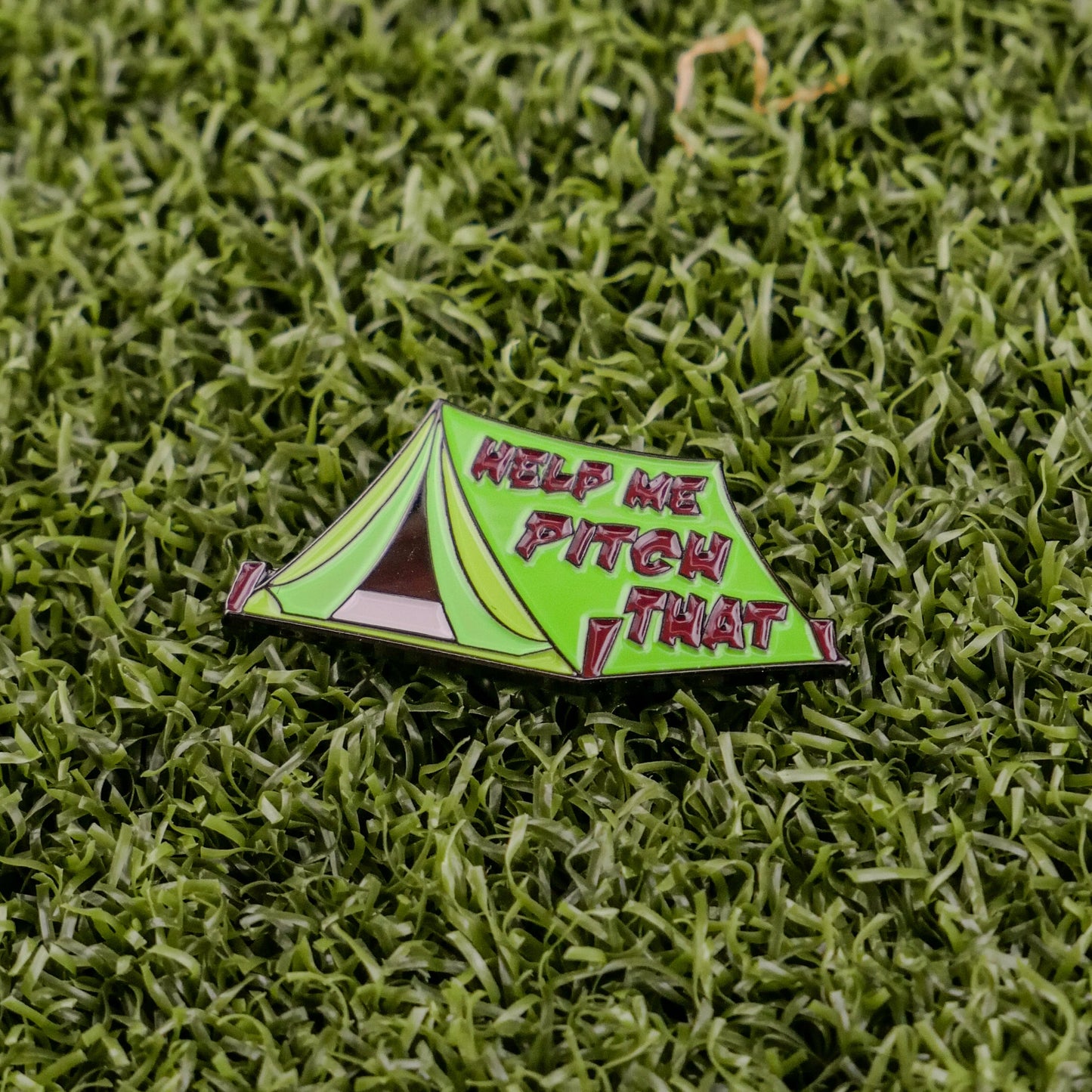 Pitch That Tent Ball Marker