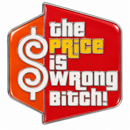 The Price Is Wrong Golf Ball Marker & Hat Clip