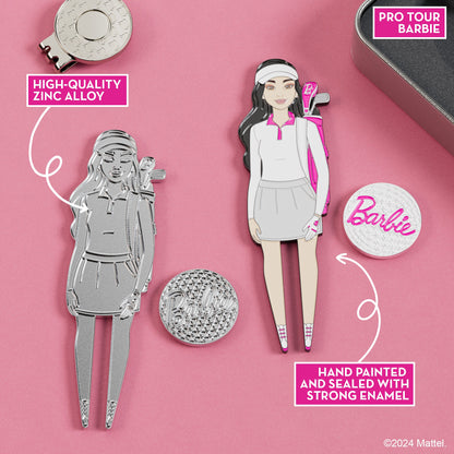 Pro Tour Barbie Divot Tool with Barbie Golf Ball Marker