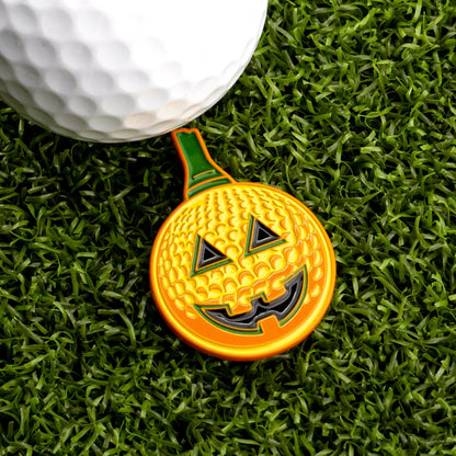 Pumpkin And Tee Ball Marker