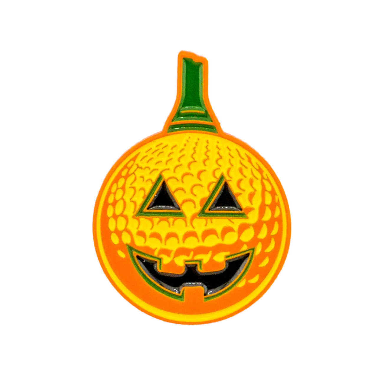 Pumpkin And Tee Ball Marker