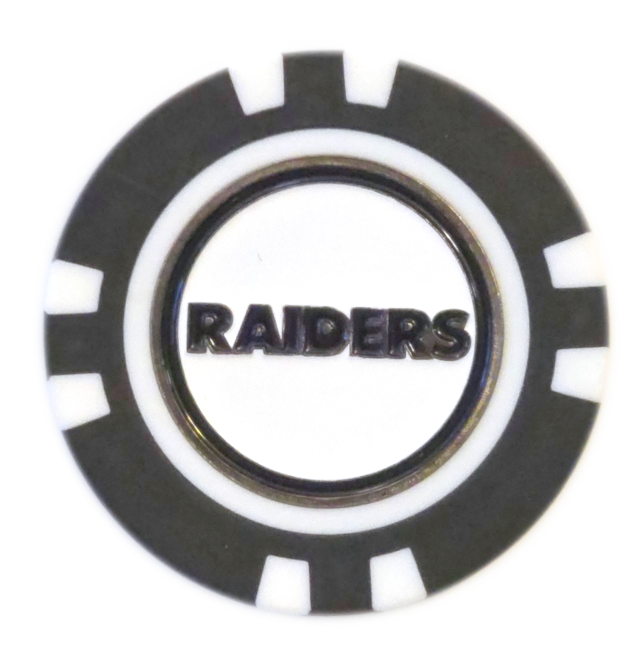 Officially Licensed Las Vegas Raiders Poker Chip Ball Marker