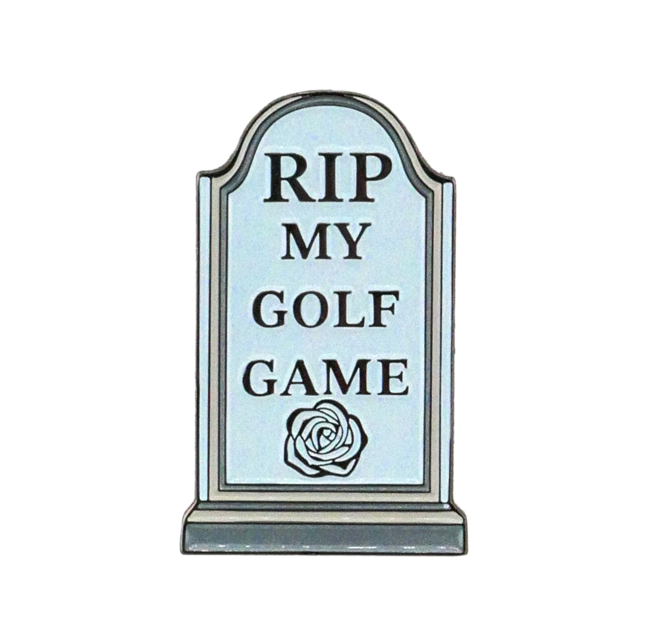 RIP My Golf Game Tombstone Ball Marker
