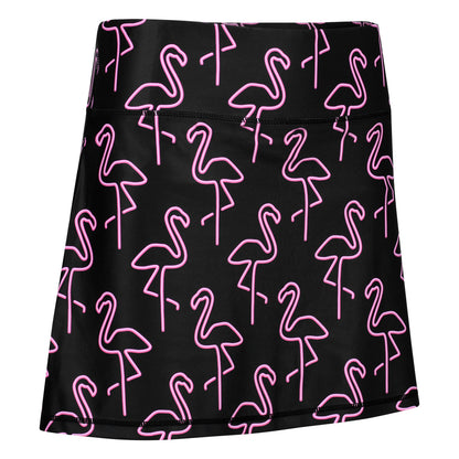 Neon Flamingos Ladies Active SKORT by ReadyGOLF